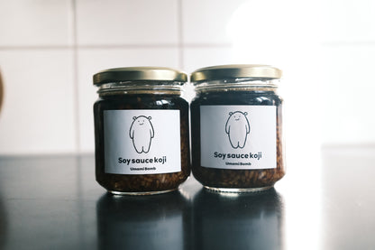 Garlic Shoyu koji (Garlic Soy sauce koji) 200g