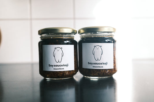 Garlic Shoyu koji (Garlic Soy sauce koji) 200g